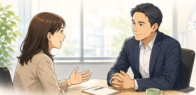 信頼を築く「共感的対話」習得講座（1on1面談 基礎編）の写真です。